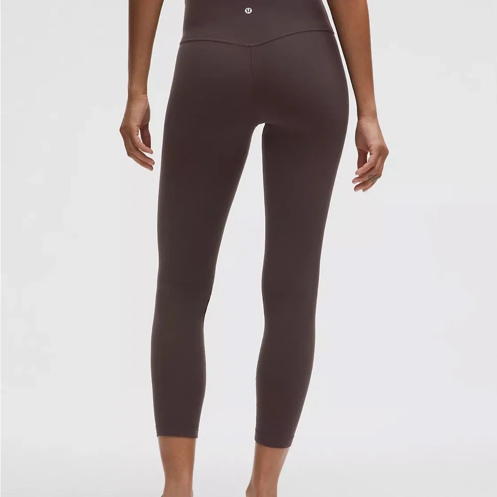 Lululemon Align High Rise Legging Pant 25” Size 6 Brown - Picture 2 of 6